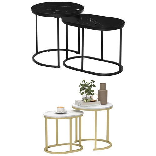 Homcom set tavolini - homcom, 2