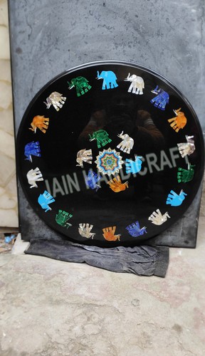 Tavolino elefante rotondo - , in