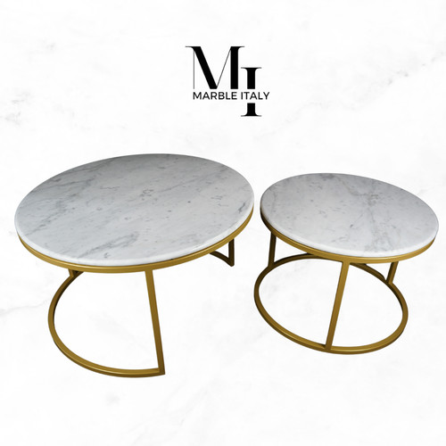 Tavolini impilabili con piano