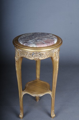 Tavolino intagliato oro con - in,
