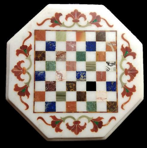 Scacchiera marmo piano - marmo,